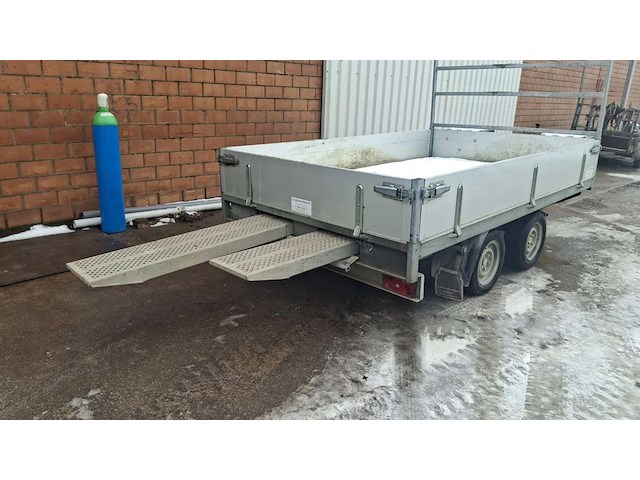 Aanhangwagen kipper bw trailers 3.0x1.80m - afbeelding 1 van  1