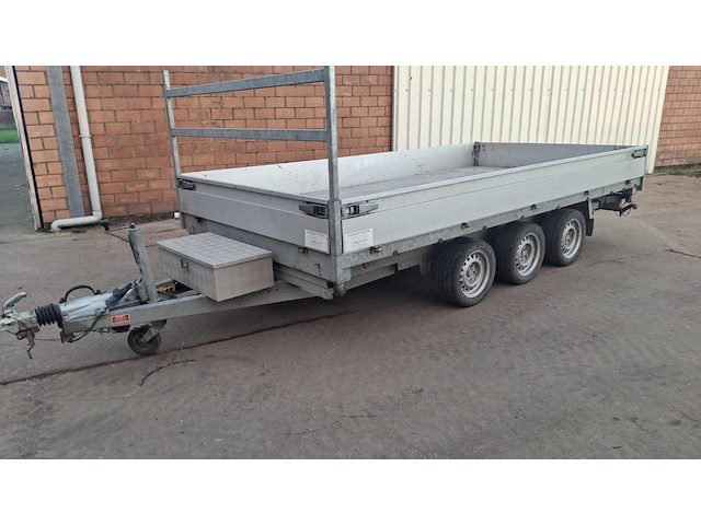 Aanhangwagen kipper henra 4.0x2.0m - afbeelding 1 van  1