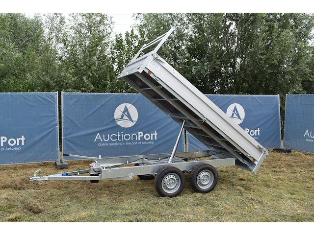 Aanhangwagen kipper kerenzo 750kg 250x150cm nieuw - afbeelding 1 van  1