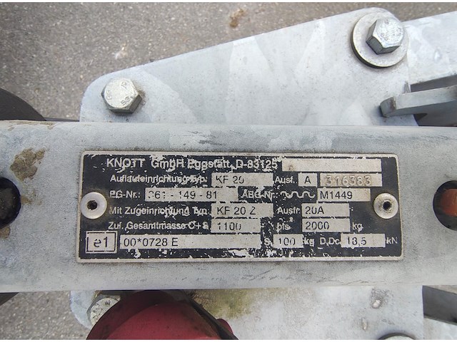 Aanhangwagen knott - afbeelding 6 van  6