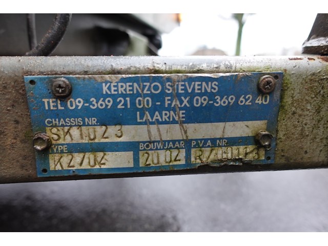 Aanhangwagen krenro stevens k2704 - afbeelding 6 van  9