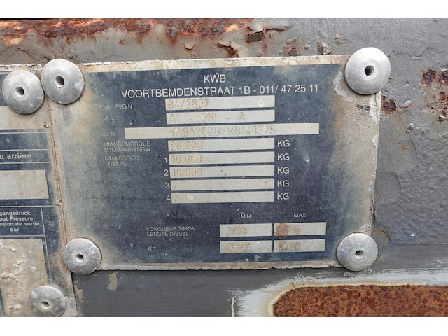 Aanhangwagen kwb - afbeelding 5 van  7