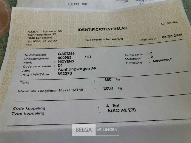 Aanhangwagen marktwagen - afbeelding 3 van  16