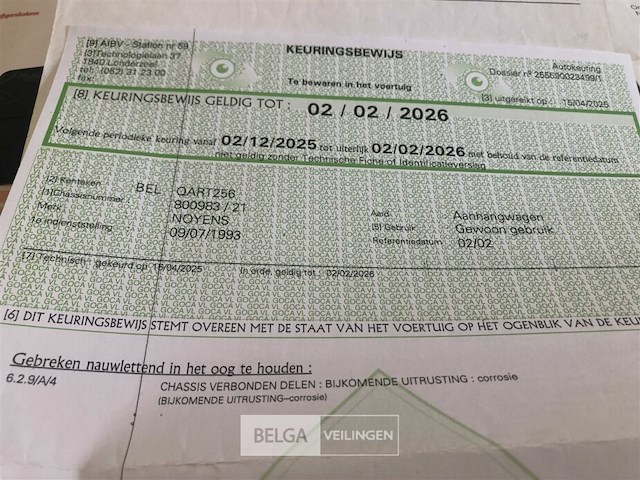 Aanhangwagen marktwagen - afbeelding 15 van  16