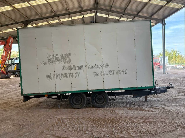 Aanhangwagen met bobindus stroomgenerator - afbeelding 2 van  22