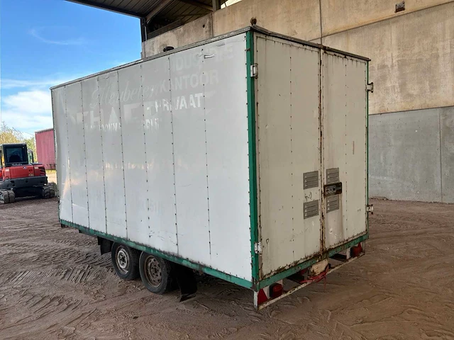 Aanhangwagen met bobindus stroomgenerator - afbeelding 5 van  22