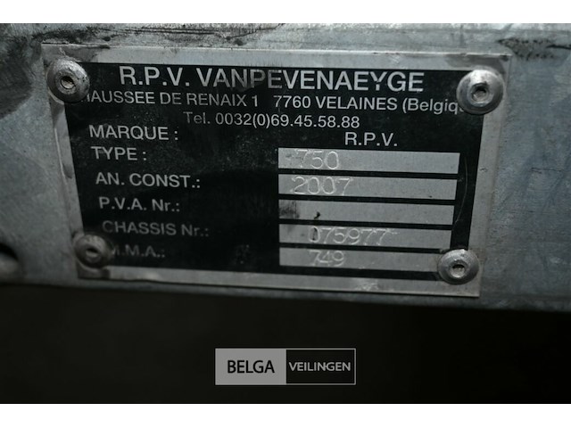 Aanhangwagen met draagbare bluspomp - afbeelding 3 van  11