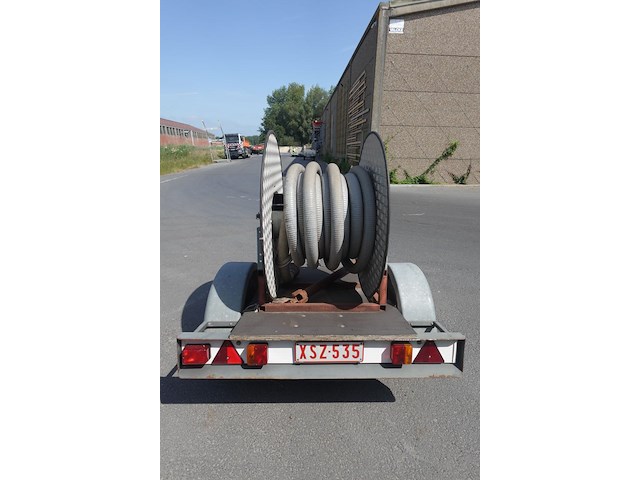 Aanhangwagen met haspel - afbeelding 2 van  4