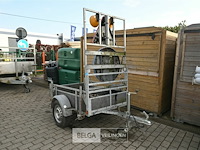 Aanhangwagen met signalisatie