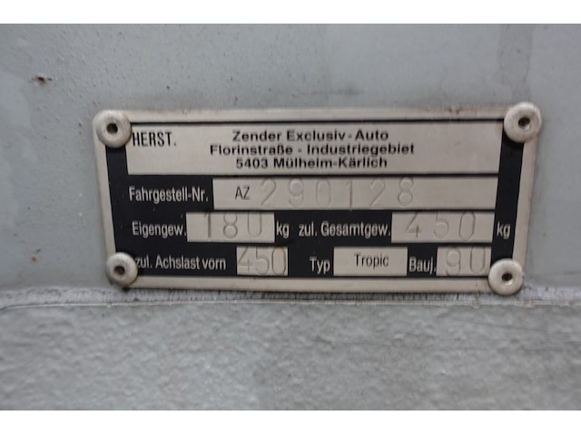 Aanhangwagen peitr f442 - afbeelding 6 van  15