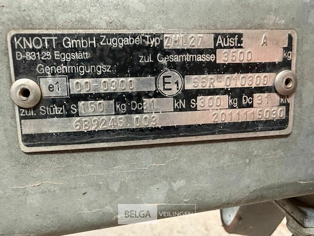 Aanhangwagen proline - afbeelding 8 van  18