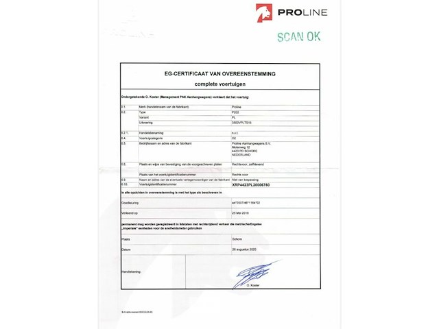 Aanhangwagen proline - afbeelding 15 van  18