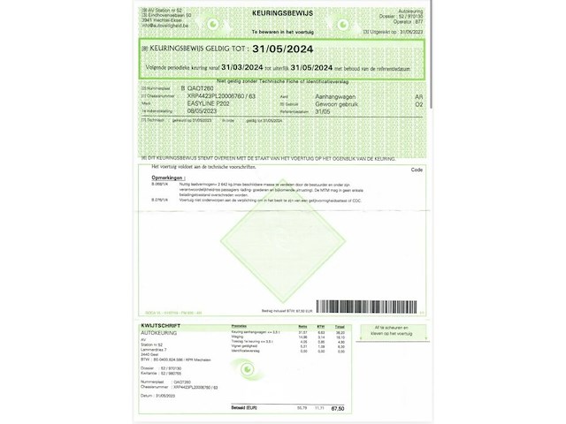 Aanhangwagen proline - afbeelding 16 van  18