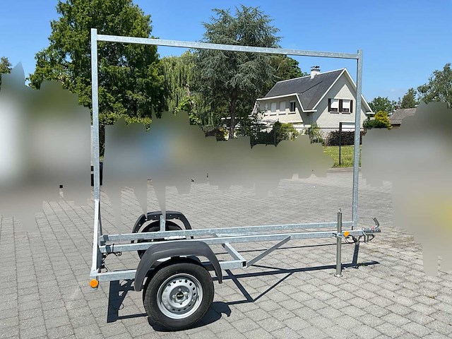 Aanhangwagen reclame gegalvaniseerd - ongebruikt - afbeelding 2 van  8