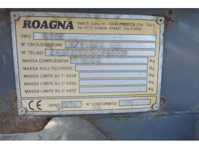 Aanhangwagen roagna r30e - afbeelding 6 van  9
