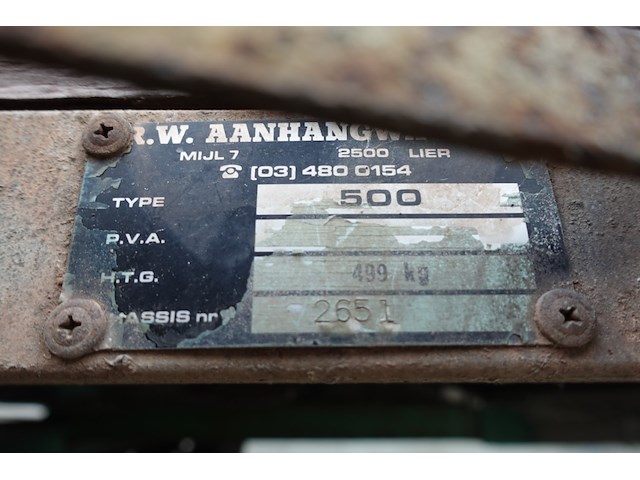 Aanhangwagen r.w. - afbeelding 3 van  15