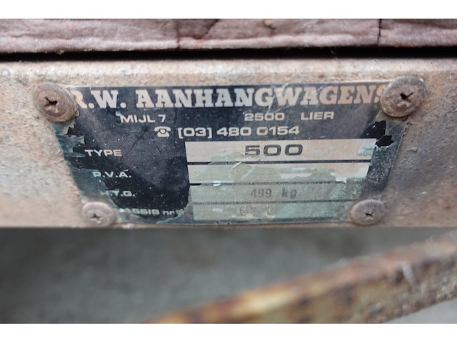 Aanhangwagen r.w. - afbeelding 4 van  15