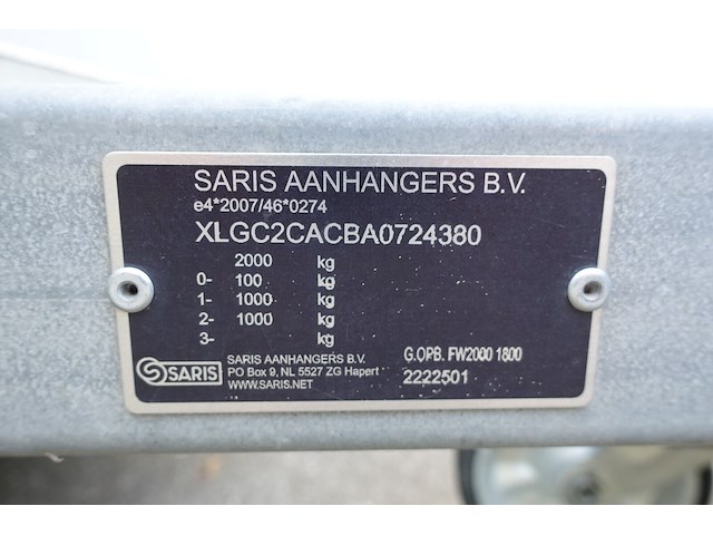 Aanhangwagen sari - afbeelding 5 van  22