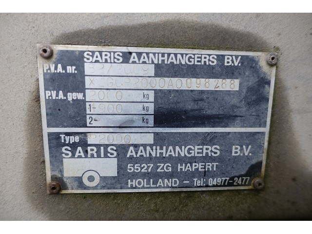 Aanhangwagen saris - afbeelding 7 van  7