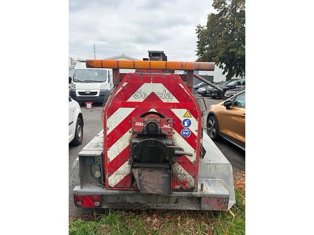 Aanhangwagen serpieters vv gietasfaltmachine - afbeelding 2 van  6