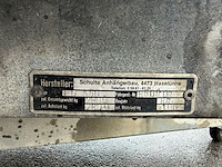 Aanhangwagen shulte type h0550 - afbeelding 3 van  11