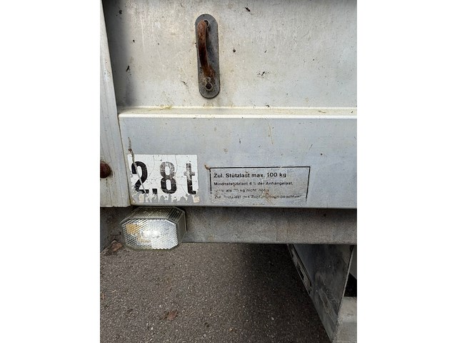 Aanhangwagen shulte type h0550 - afbeelding 8 van  11