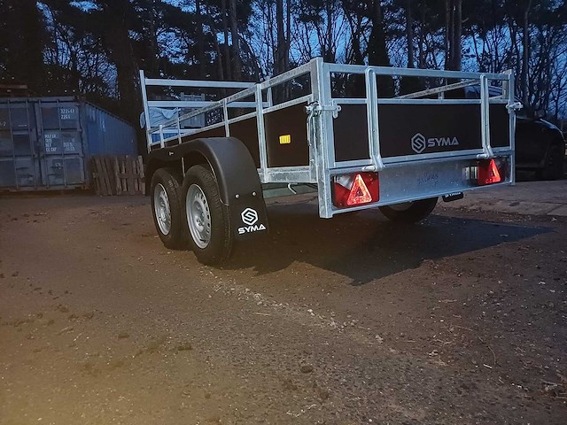 Aanhangwagen syma dubbelas - afbeelding 5 van  6
