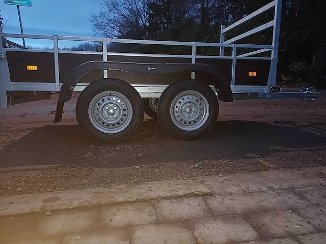 Aanhangwagen syma dubbelas - afbeelding 2 van  8