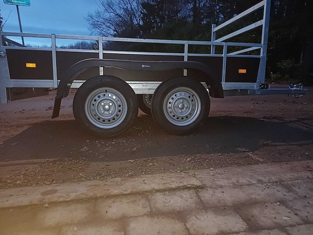 Aanhangwagen syma dubbelas - afbeelding 1 van  8