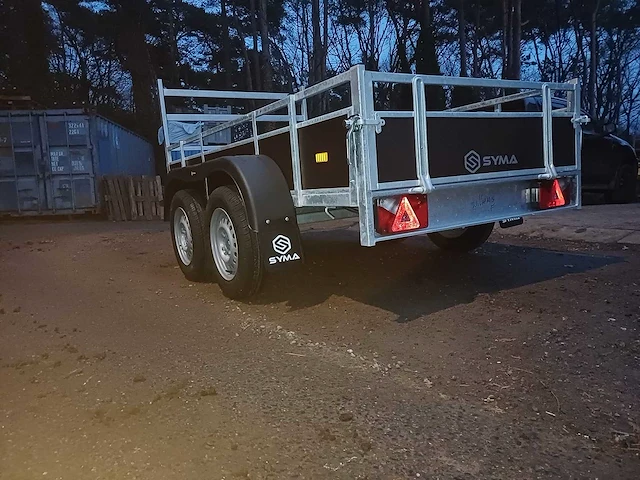 Aanhangwagen syma dubbelas - afbeelding 4 van  8