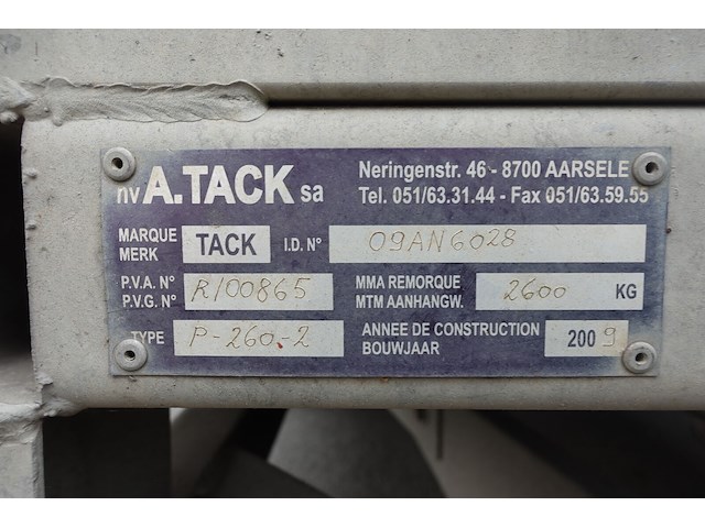 Aanhangwagen tack - afbeelding 10 van  10