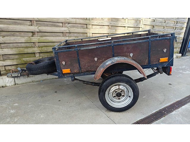 Aanhangwagen trailer remork (155x75x34) - afbeelding 4 van  23