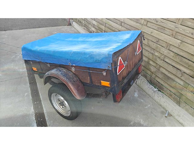 Aanhangwagen trailer remork (155x75x34) - afbeelding 12 van  23