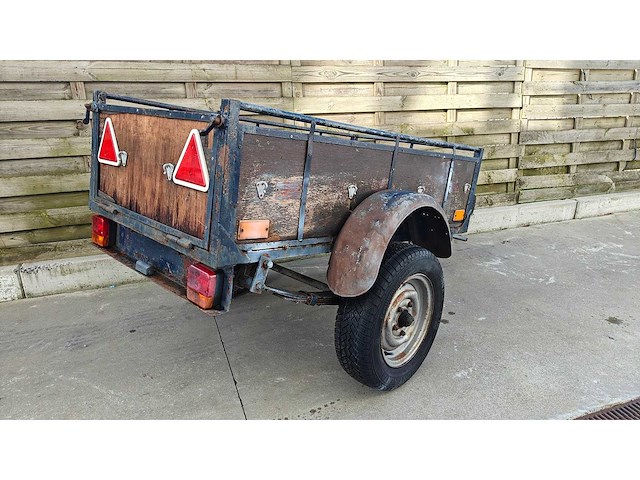 Aanhangwagen trailer remork (155x75x34) - afbeelding 21 van  23