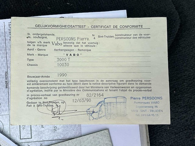 Aanhangwagen vabo - afbeelding 16 van  24