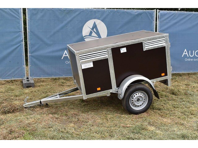 Aanhangwagen voor 3 honden bw 500kg 170x100cm nieuw - afbeelding 1 van  1