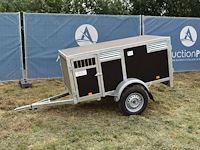 Aanhangwagen voor 4 honden 240x100cm nieuw - afbeelding 1 van  1