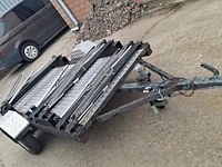 Aanhangwagen voor 8 fietsen