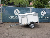 Aanhangwagen voor honden bw trailers 01e 750kg - afbeelding 1 van  1