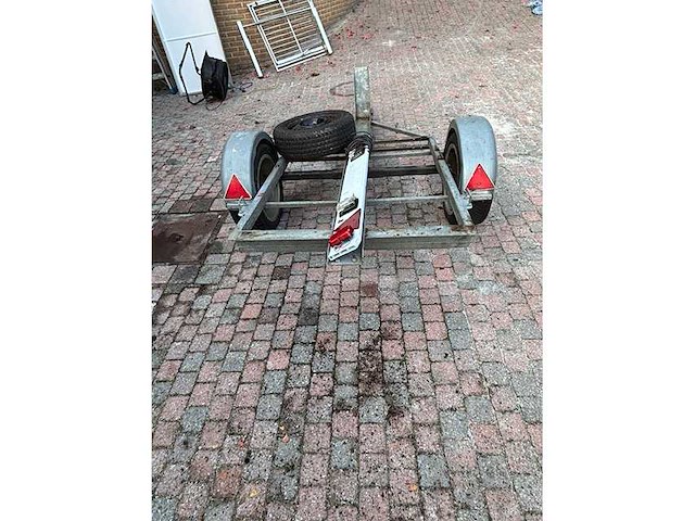 Aanhangwagen voor motor / quad - afbeelding 3 van  6