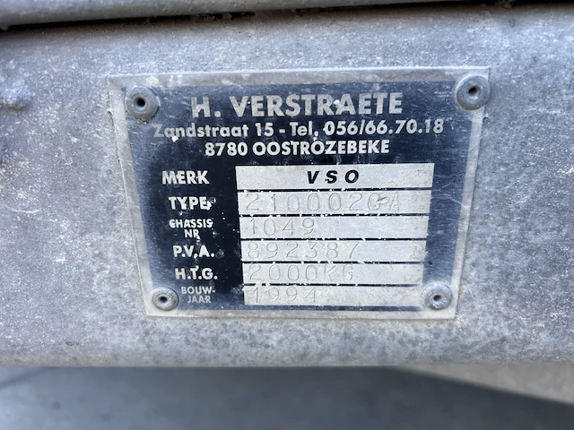 Aanhangwagen vso - afbeelding 6 van  7