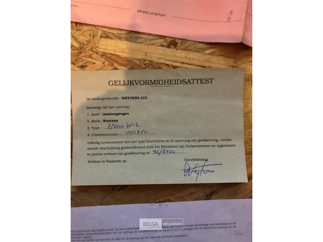 Aanhangwagen weytens - afbeelding 7 van  9