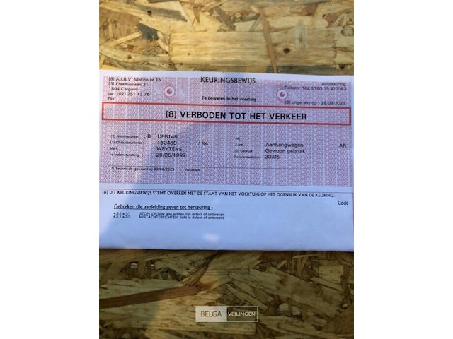 Aanhangwagen weytens - afbeelding 8 van  9