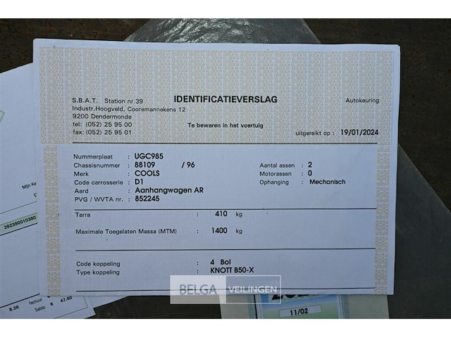 Aanhangwagen - afbeelding 11 van  14