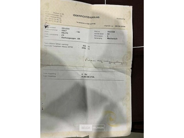 Aanhangwagen - afbeelding 6 van  15