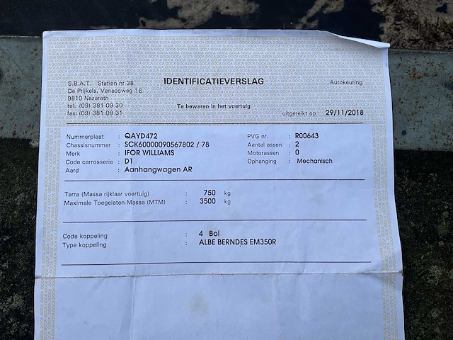 Aanhangwagen - afbeelding 2 van  14