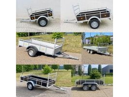 Aanhangwagens; ophaling hamont-achel