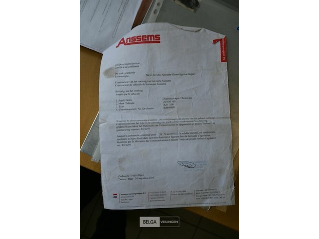 Aanhanwagen anssems - afbeelding 9 van  14