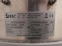 Aardappelschilmachine imc - afbeelding 6 van  8