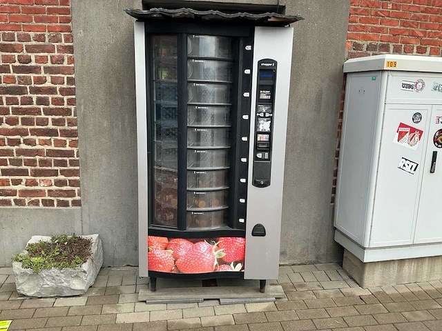 Aardbeien automaat crane shopper 2 verkoopautomaat (2x) - afbeelding 2 van  6